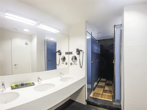 Shower room hostel